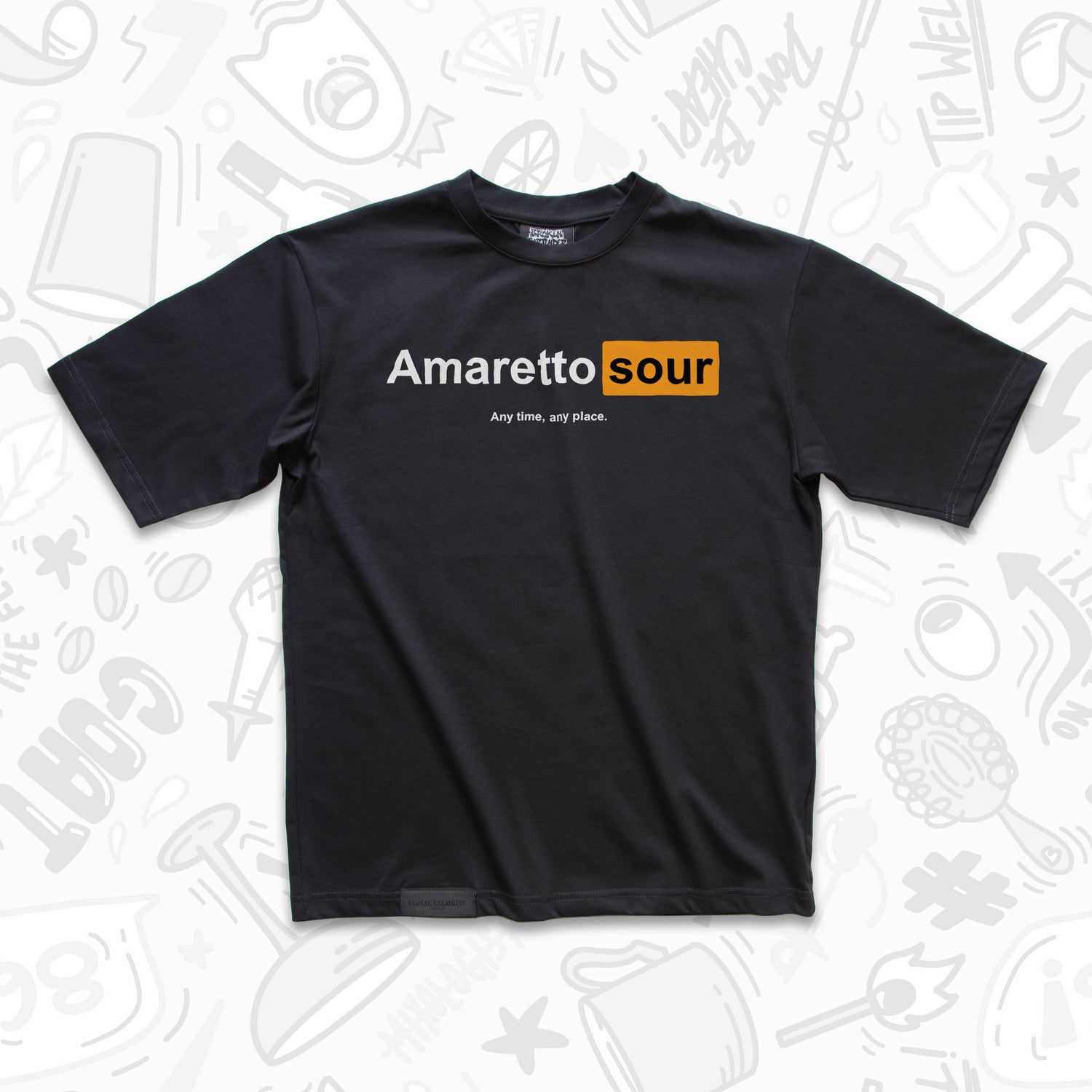 Amaretto Sour T-Shirt by Broken Bartender
