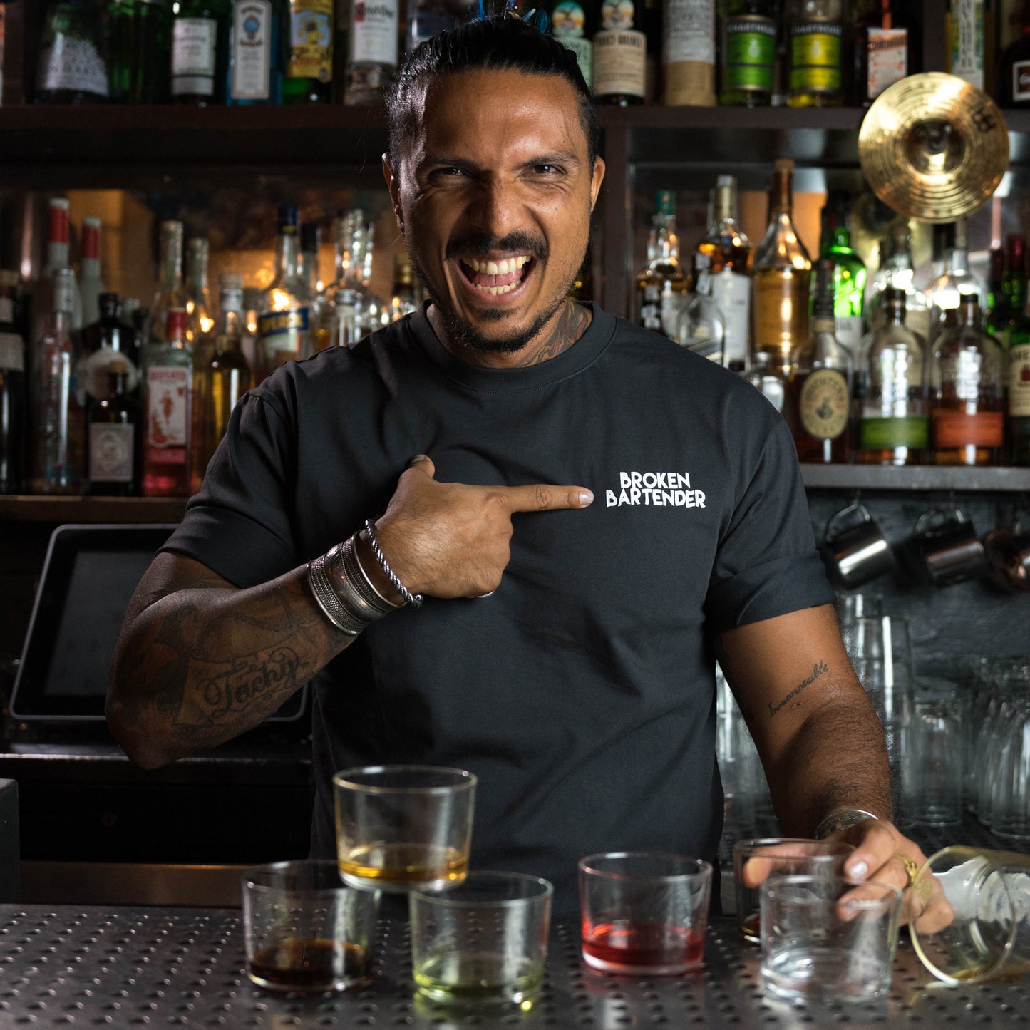 1 More Shot T-Shirt by Broken Bartender