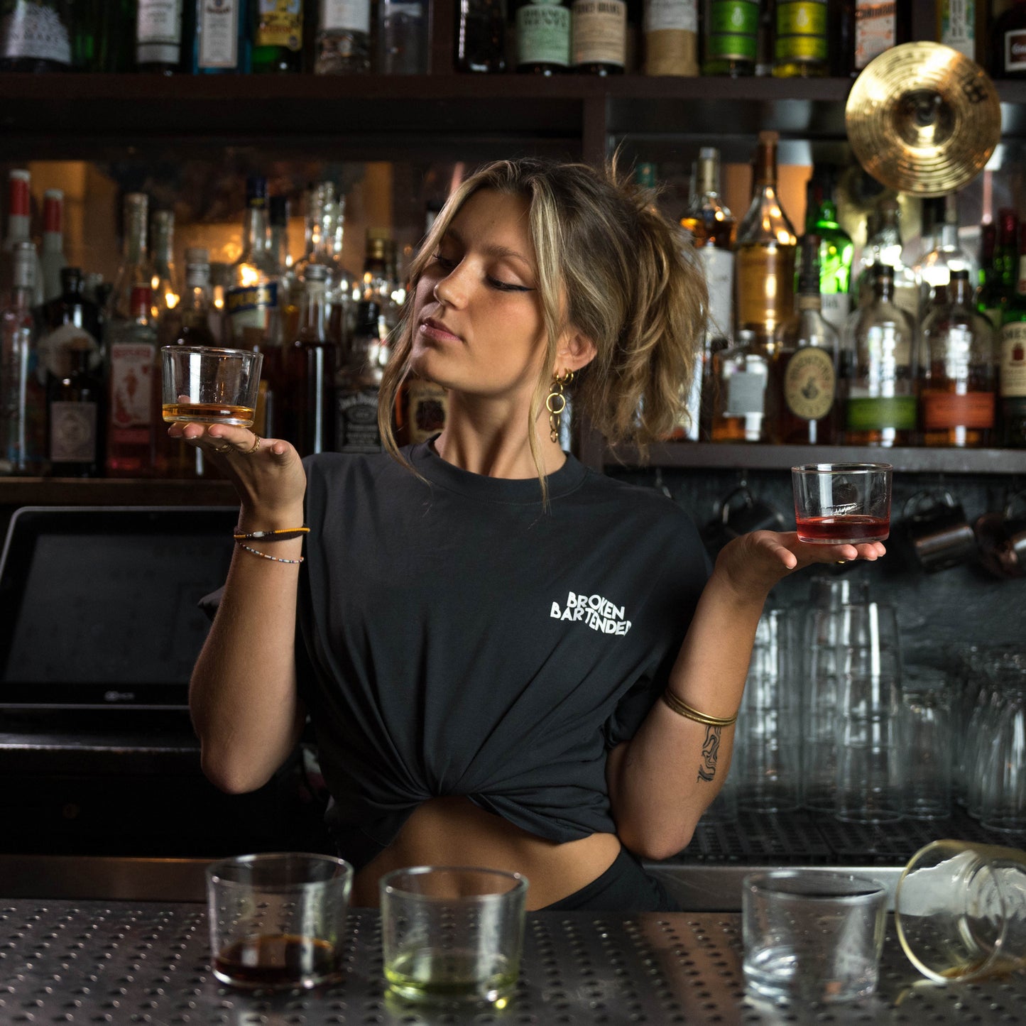 1 More Shot T-Shirt by Broken Bartender