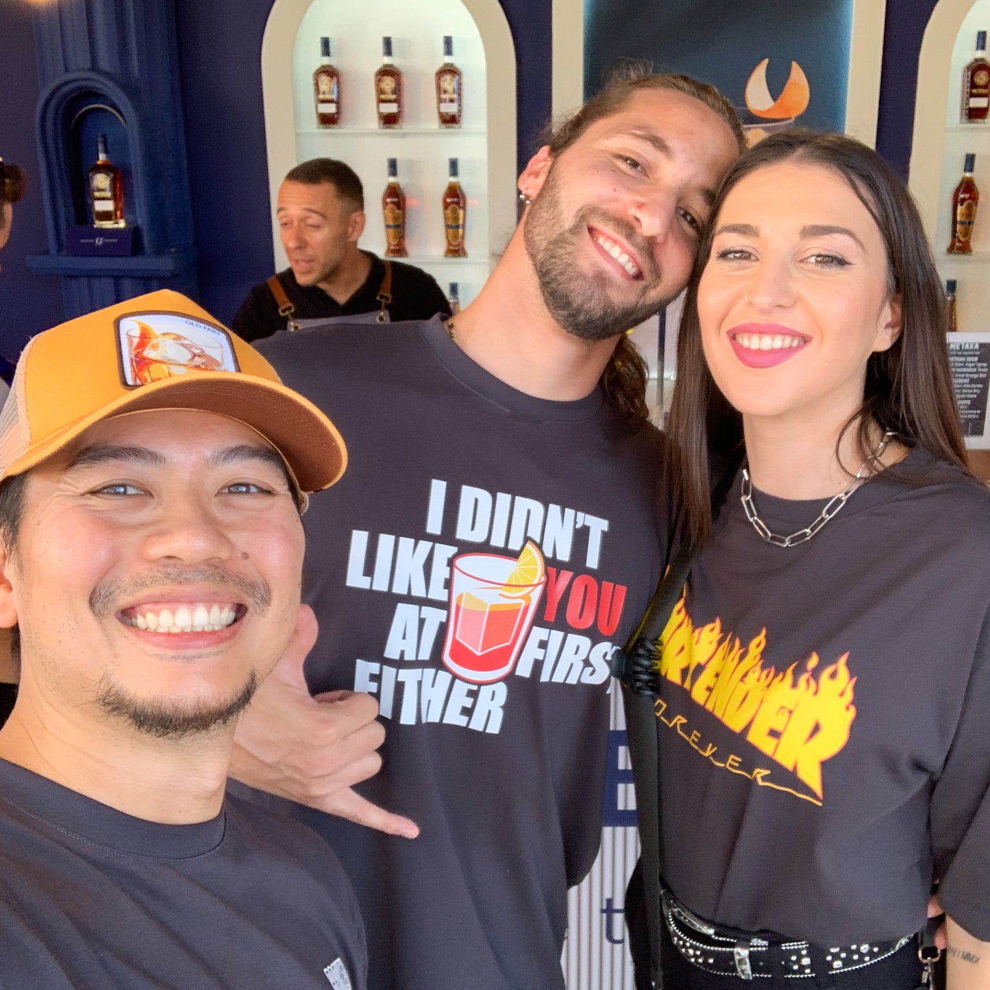 I Didn't Like You At First Either T-Shirt by Broken Bartender