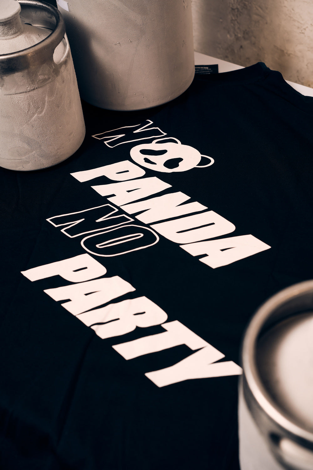 No Panda No Party! T-Shirt — Panda & Sons