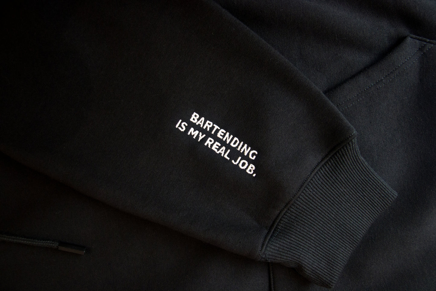 Bartending Is My Real Job Hoodie
