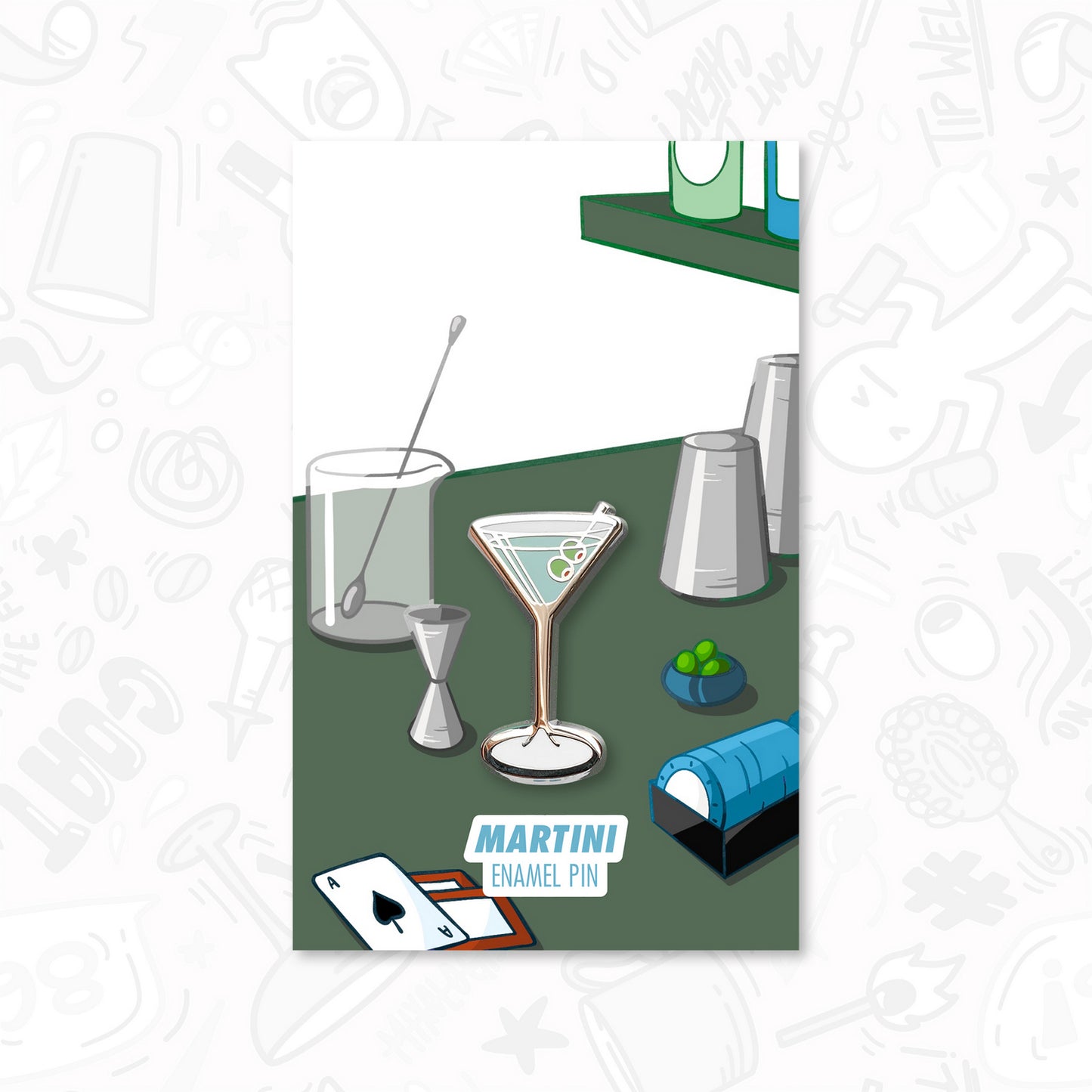 Martini Pin