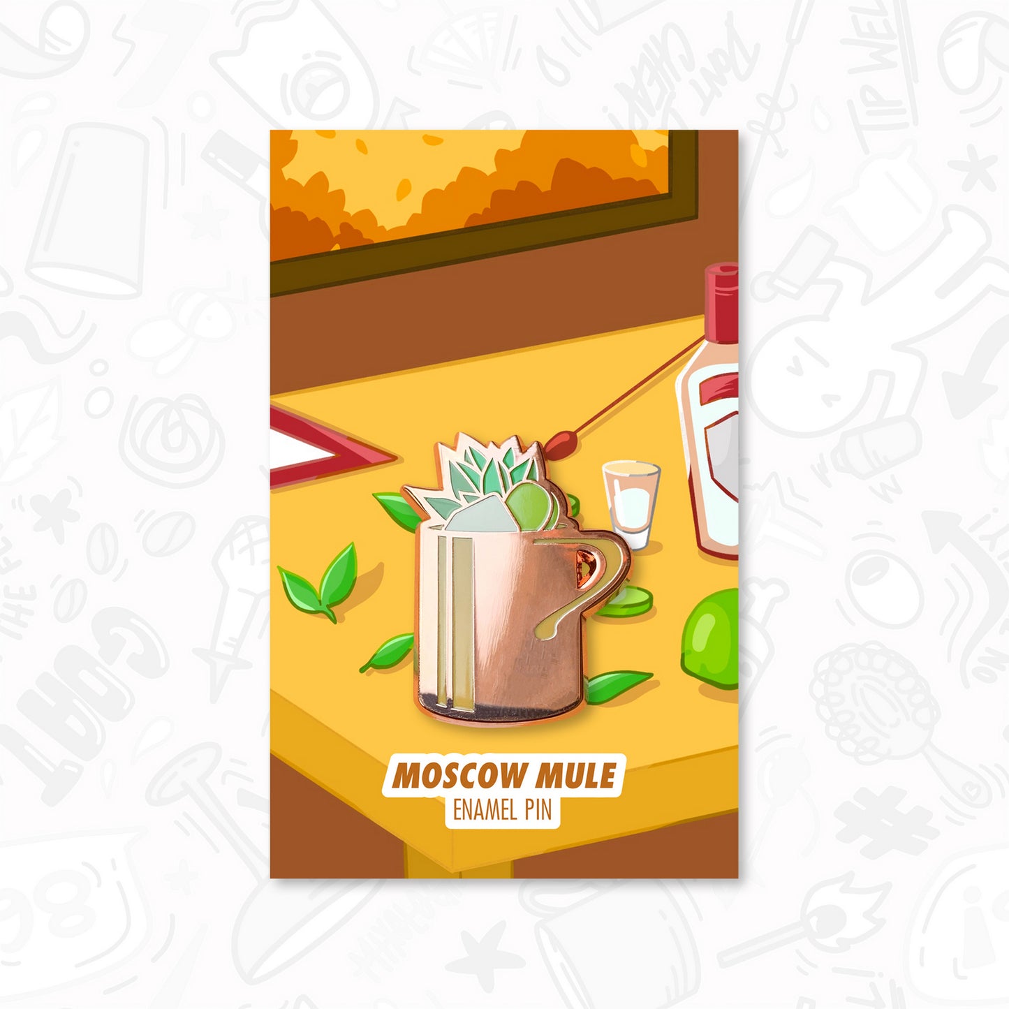 Moscow Mule Pin