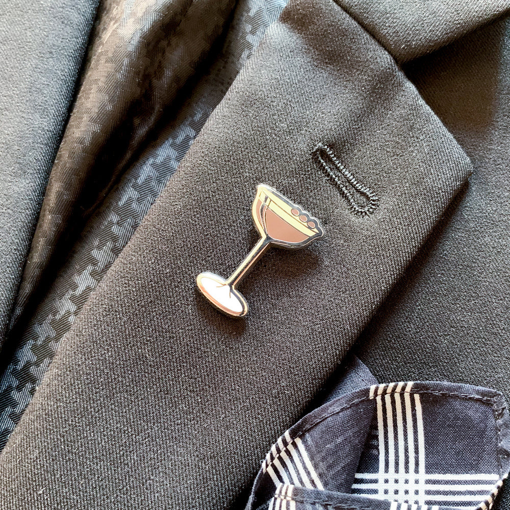 Espresso Martini Pin