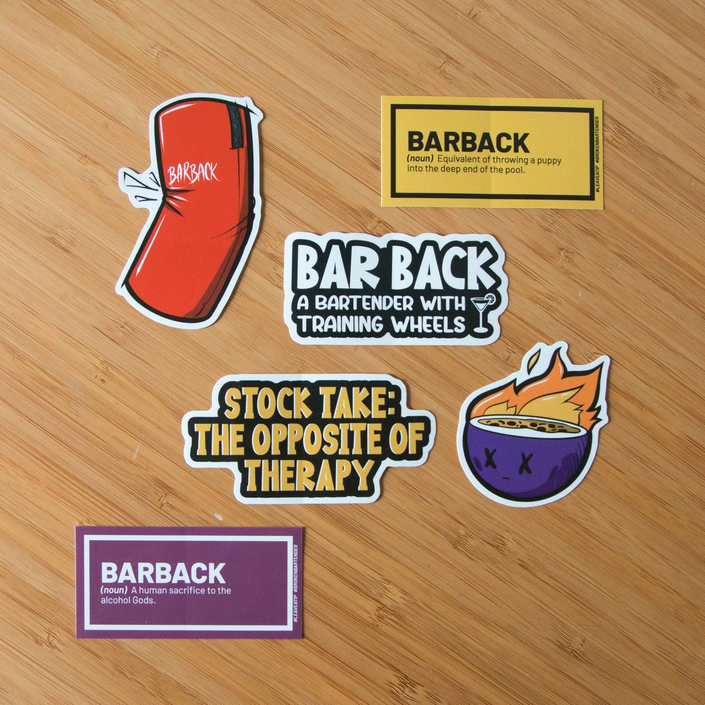 Barback Sticker Pack