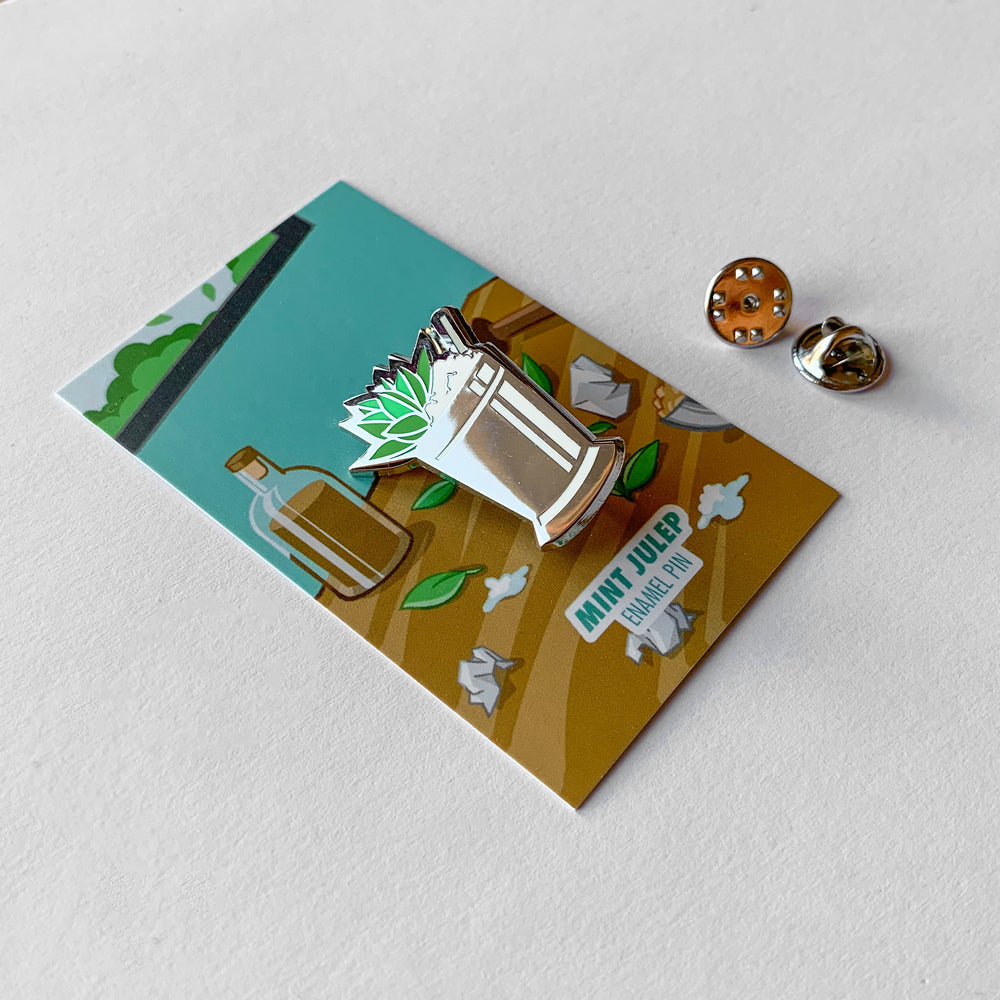 Mint Julep Pin
