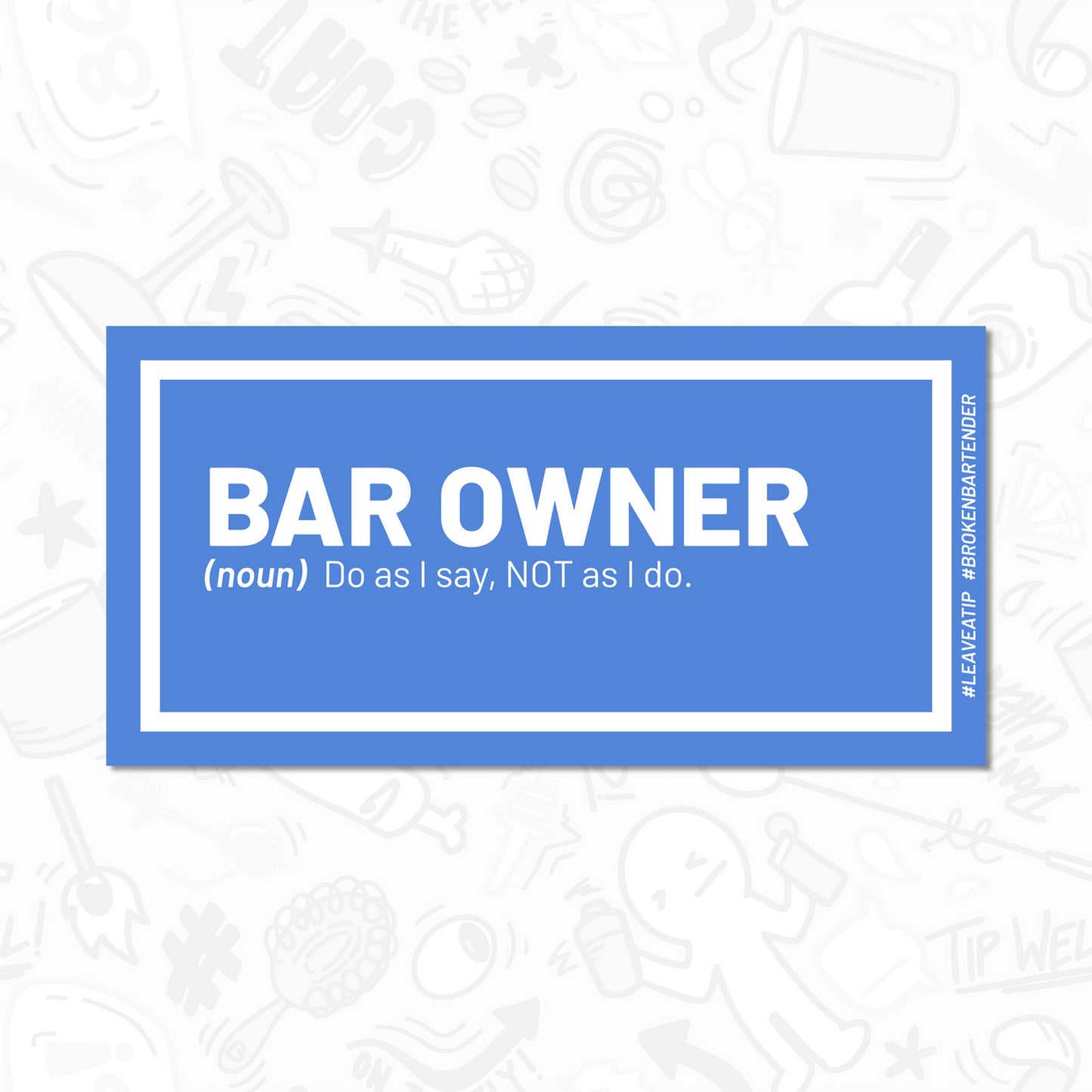 Bar Owner Sticker Pack