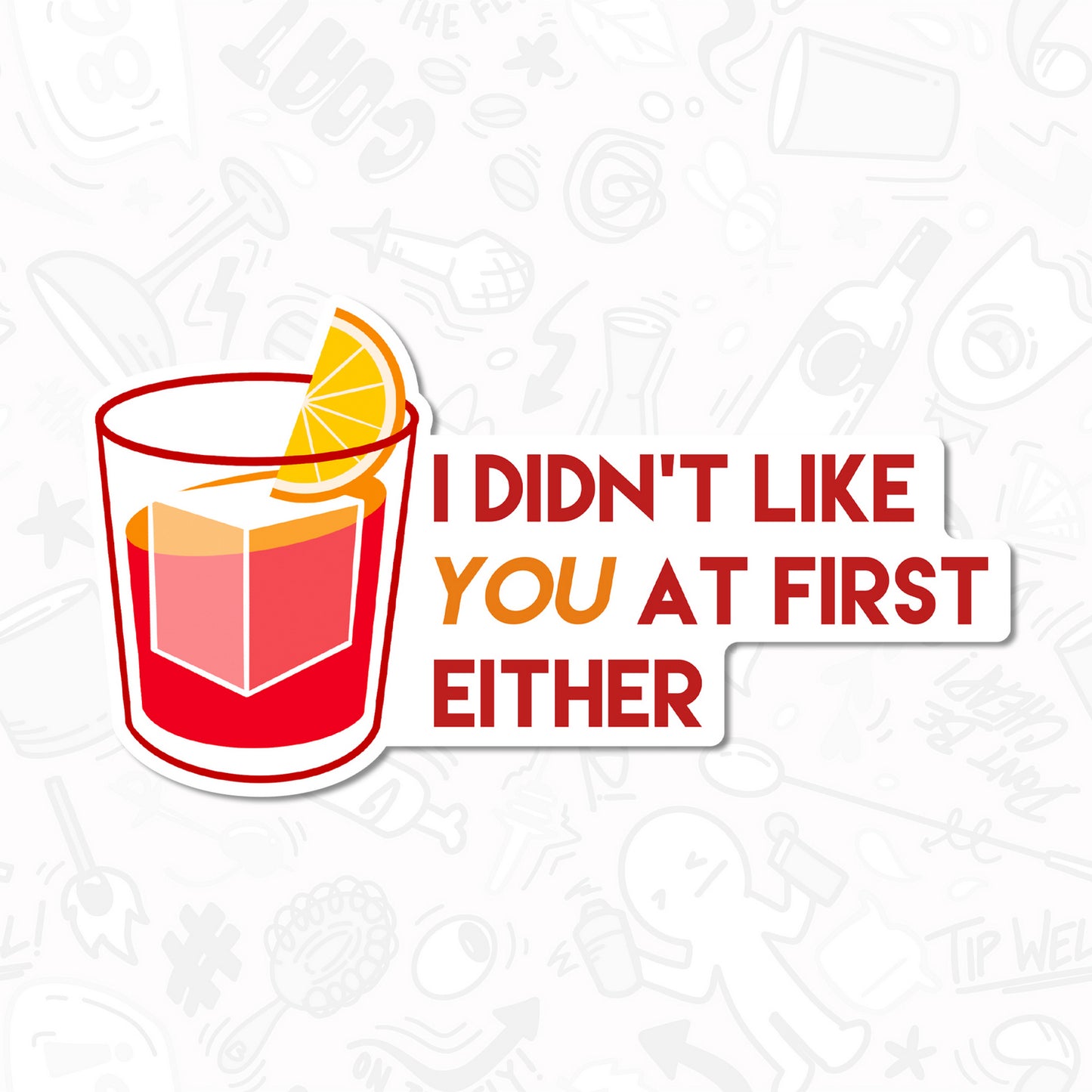 Negroni Sticker Pack