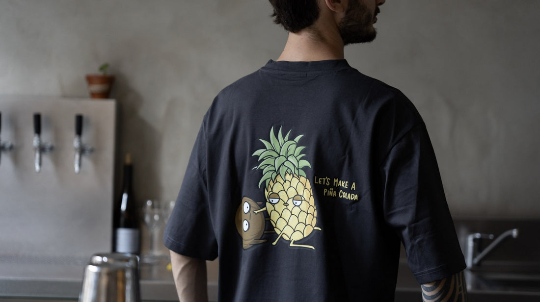 Let's Make a Pina Colada T-Shirt by Broken Bartender