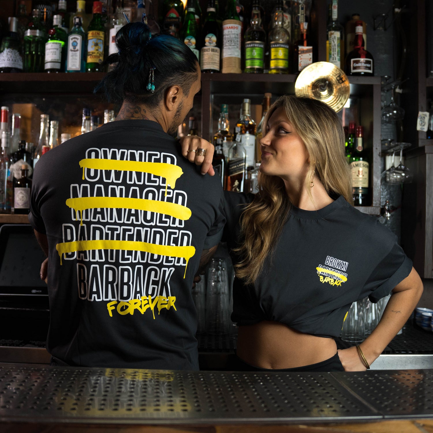 Barback Forever T-Shirt by Broken Bartender