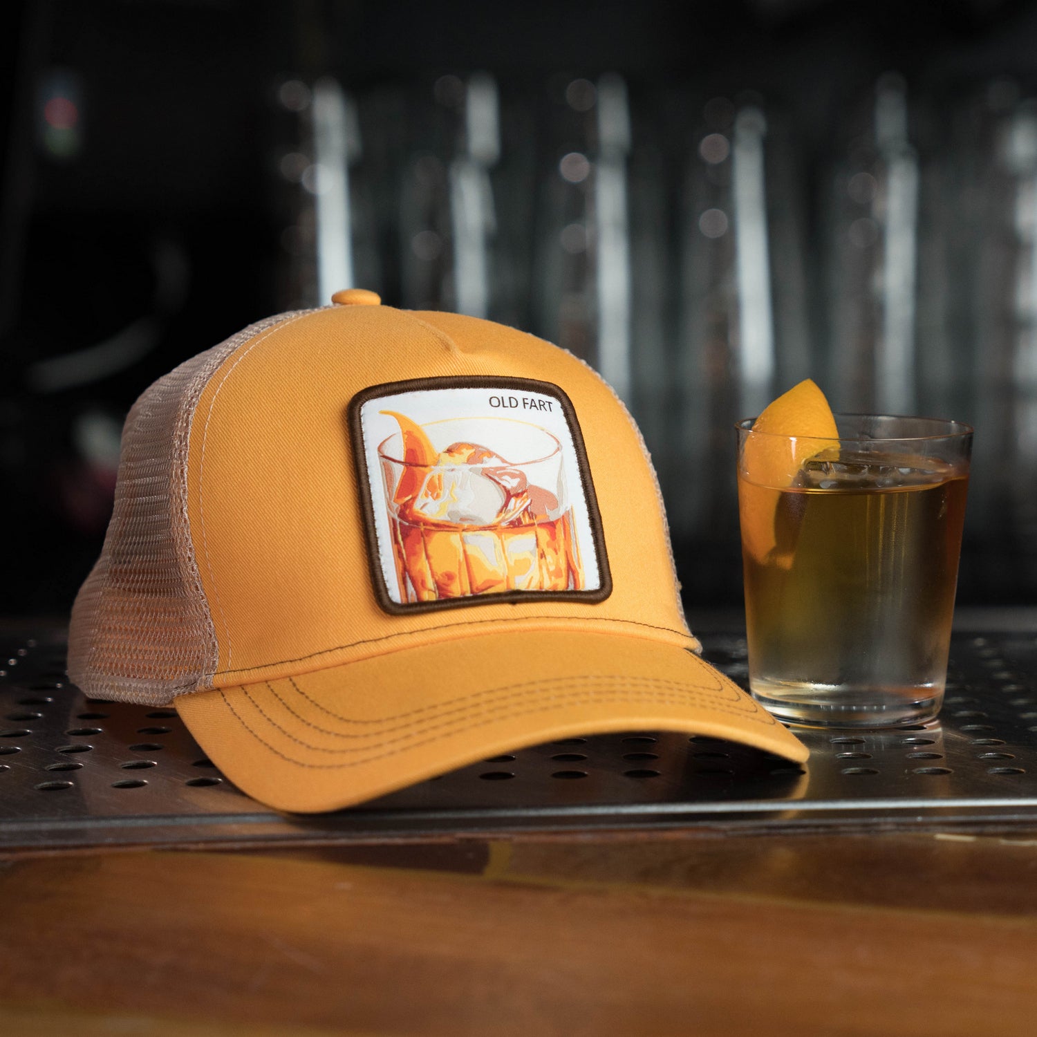 Hat Trucker – Broken Old Fashioned Bartender