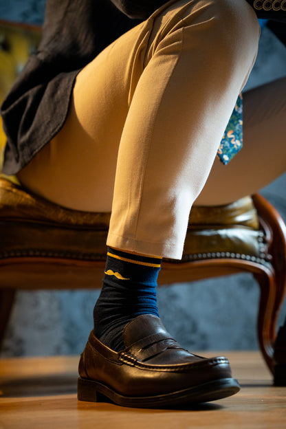 Mustachio Socks — Kevin Kos