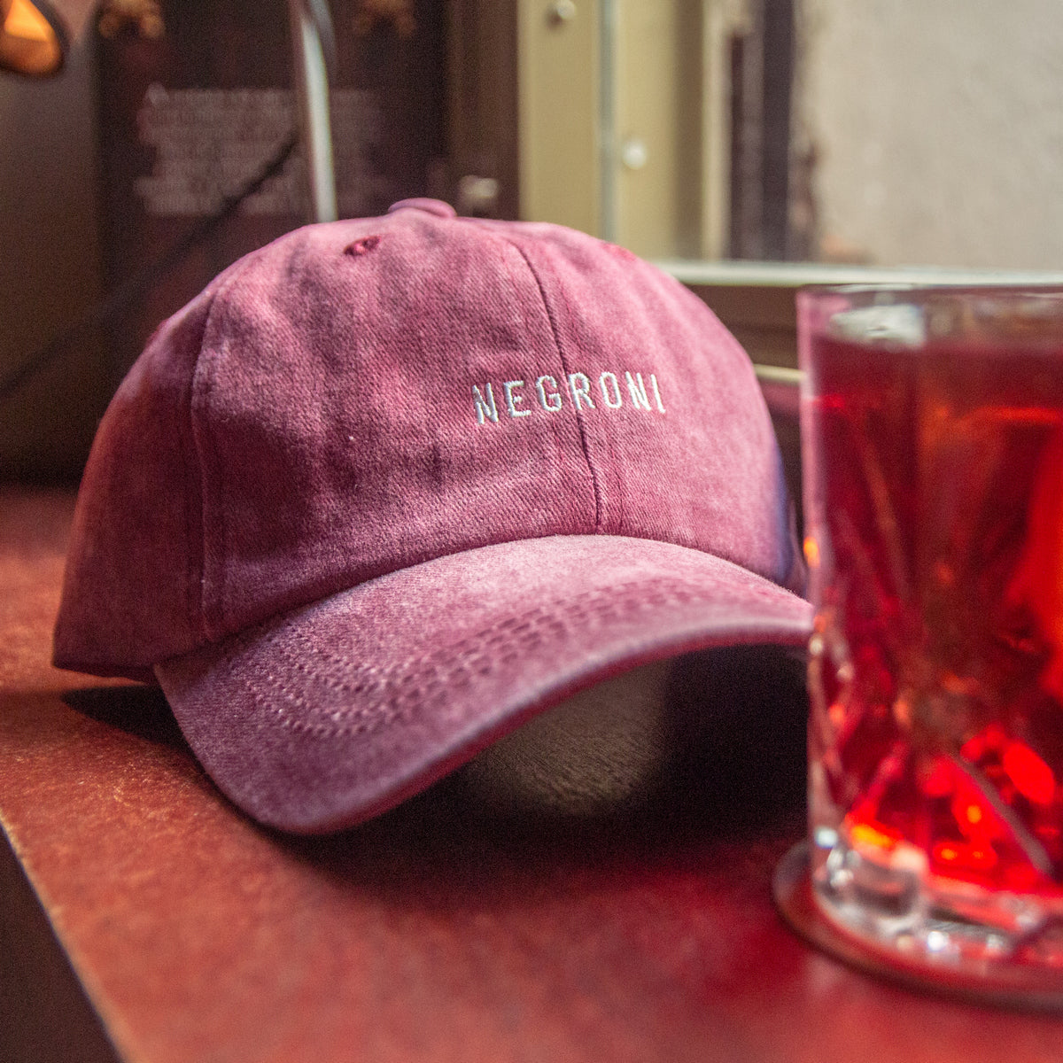 Negroni Dad Hat by Cocktail Critters