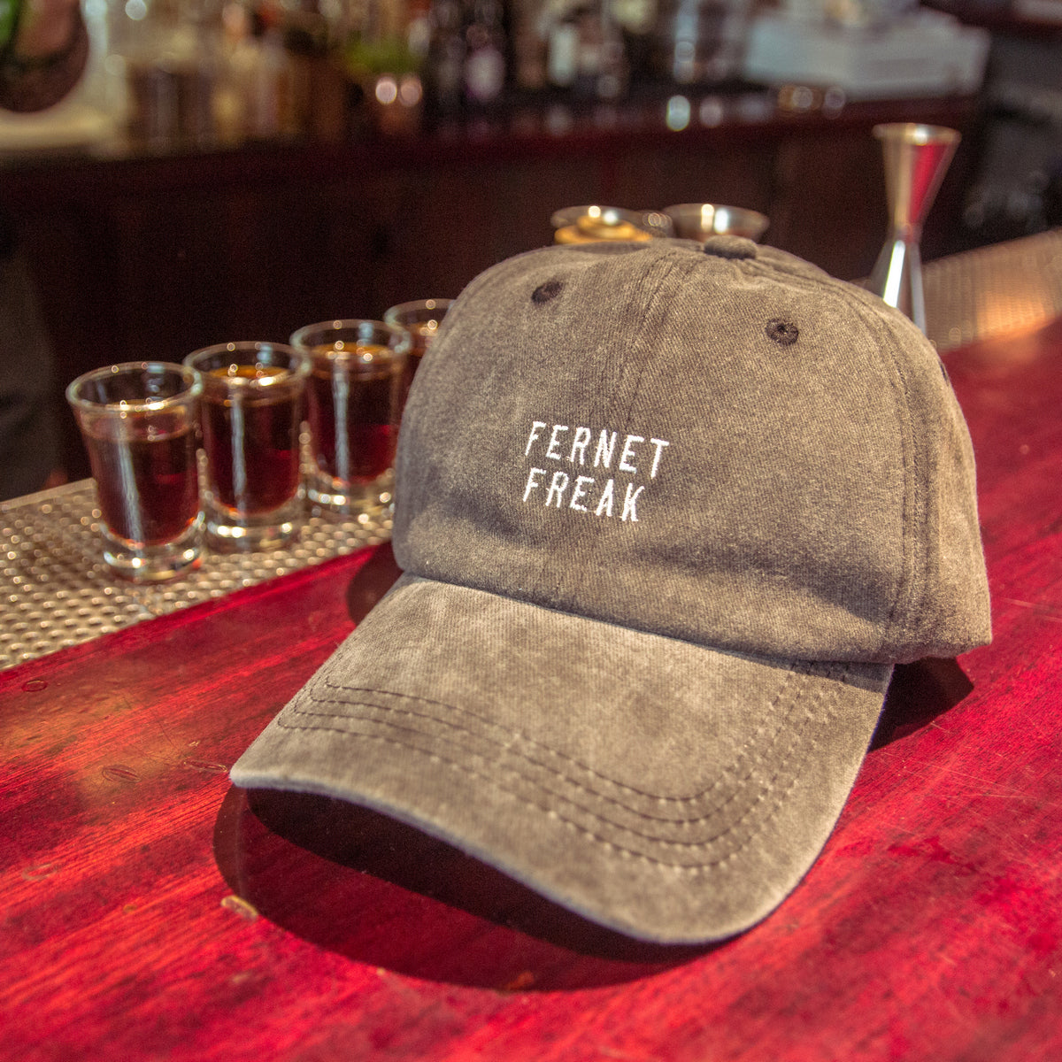 Fernet Freak Dad Hat by Cocktail Critters