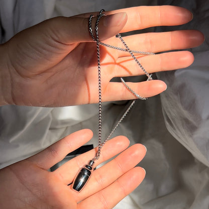 Smallest Cocktail Shaker Ever Necklace Pendant 3-Piece by Broken Bartender