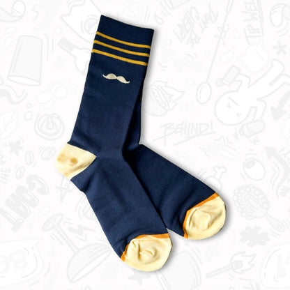Mustachio Socks — Kevin Kos