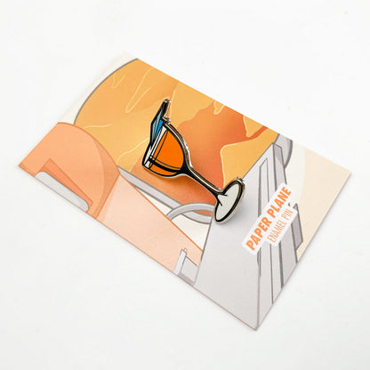 Paper Plane Pin