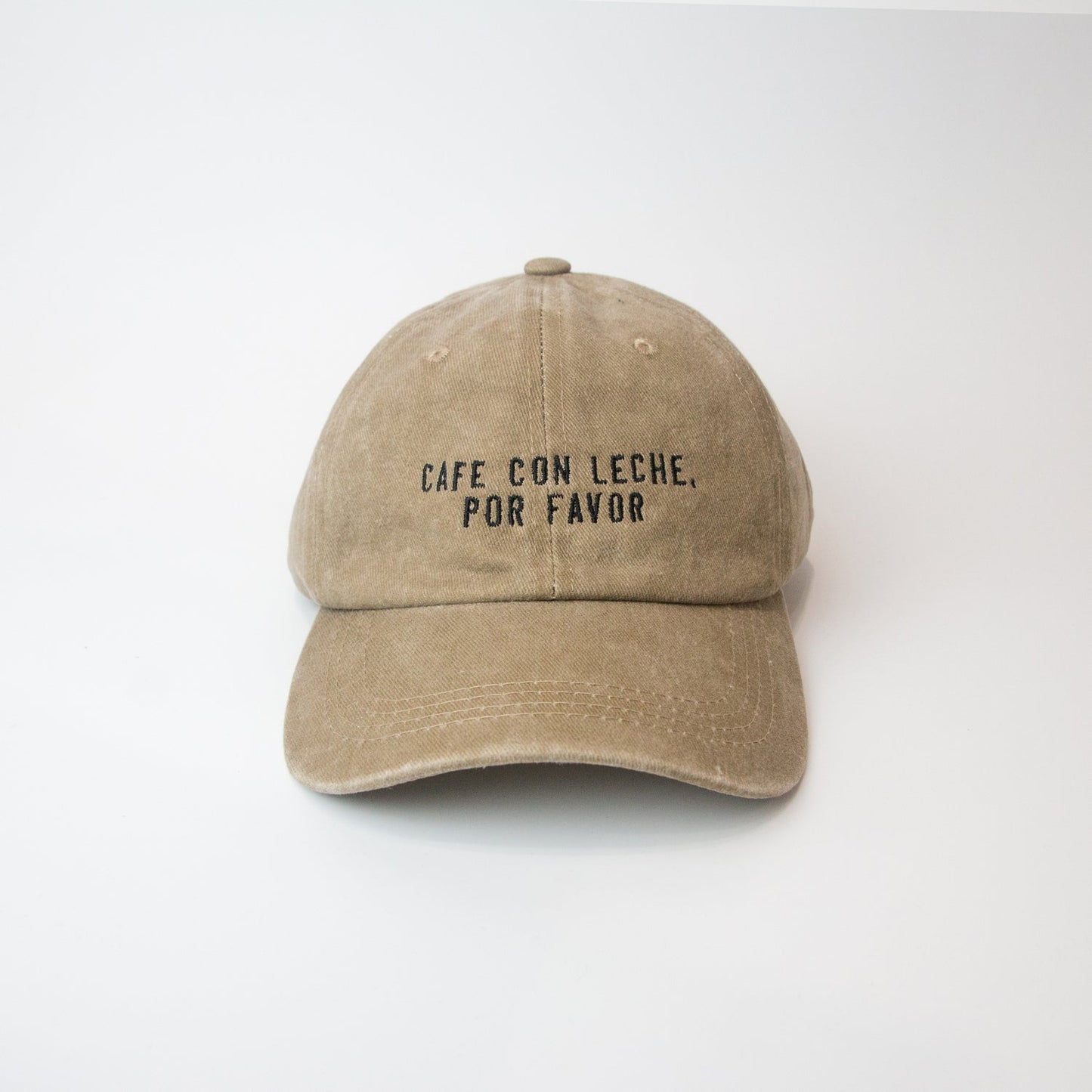 Café Con Leche, Por Favor Dad Hat by Cocktail Critters