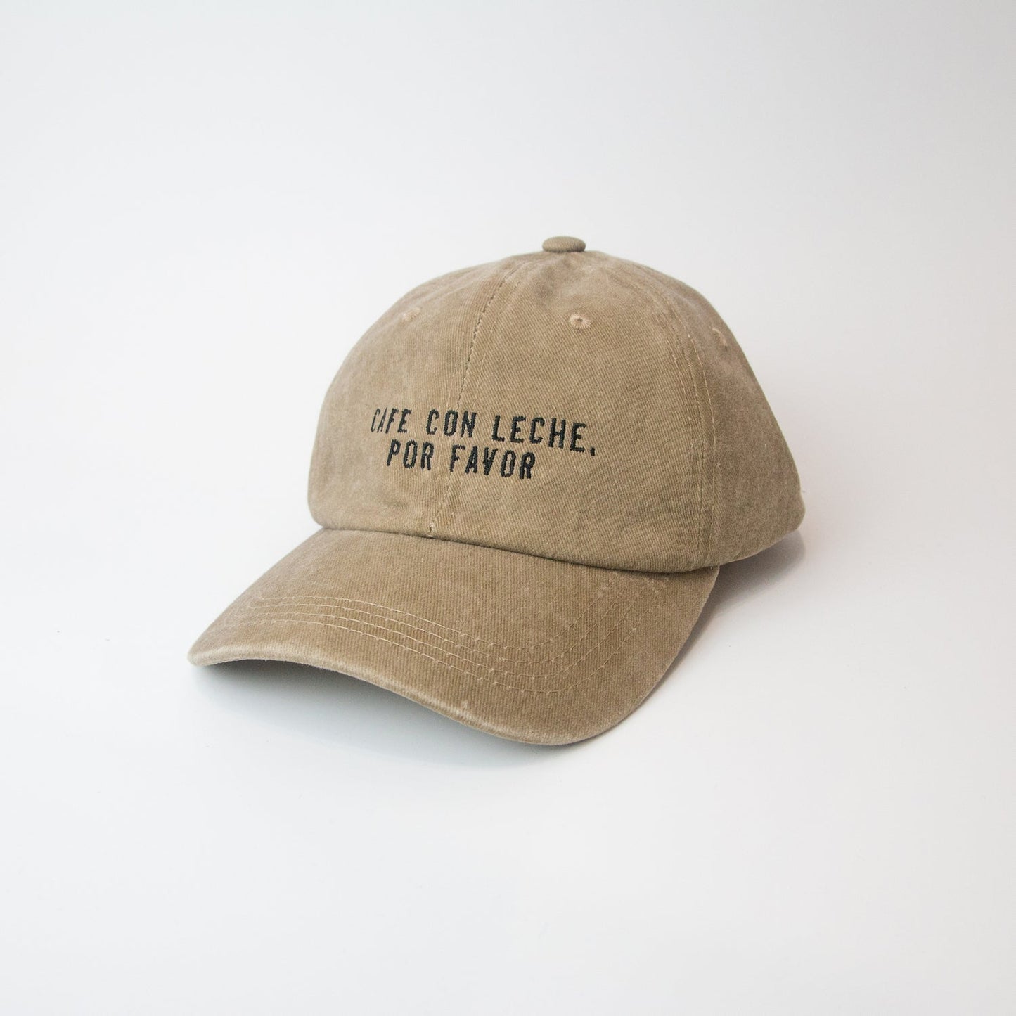 Café Con Leche, Por Favor Dad Hat by Cocktail Critters