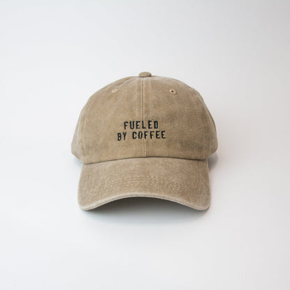 Fueled by Coffee Dad Hat by Cocktail Critters