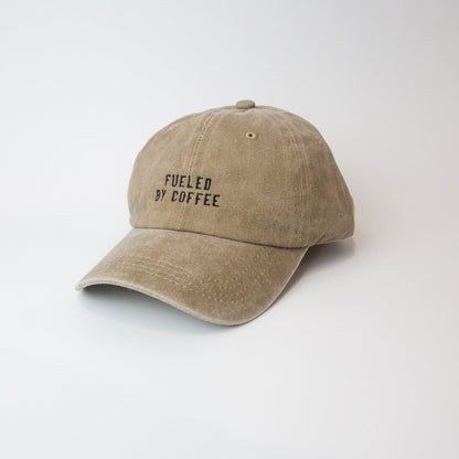 Fueled by Coffee Dad Hat by Cocktail Critters