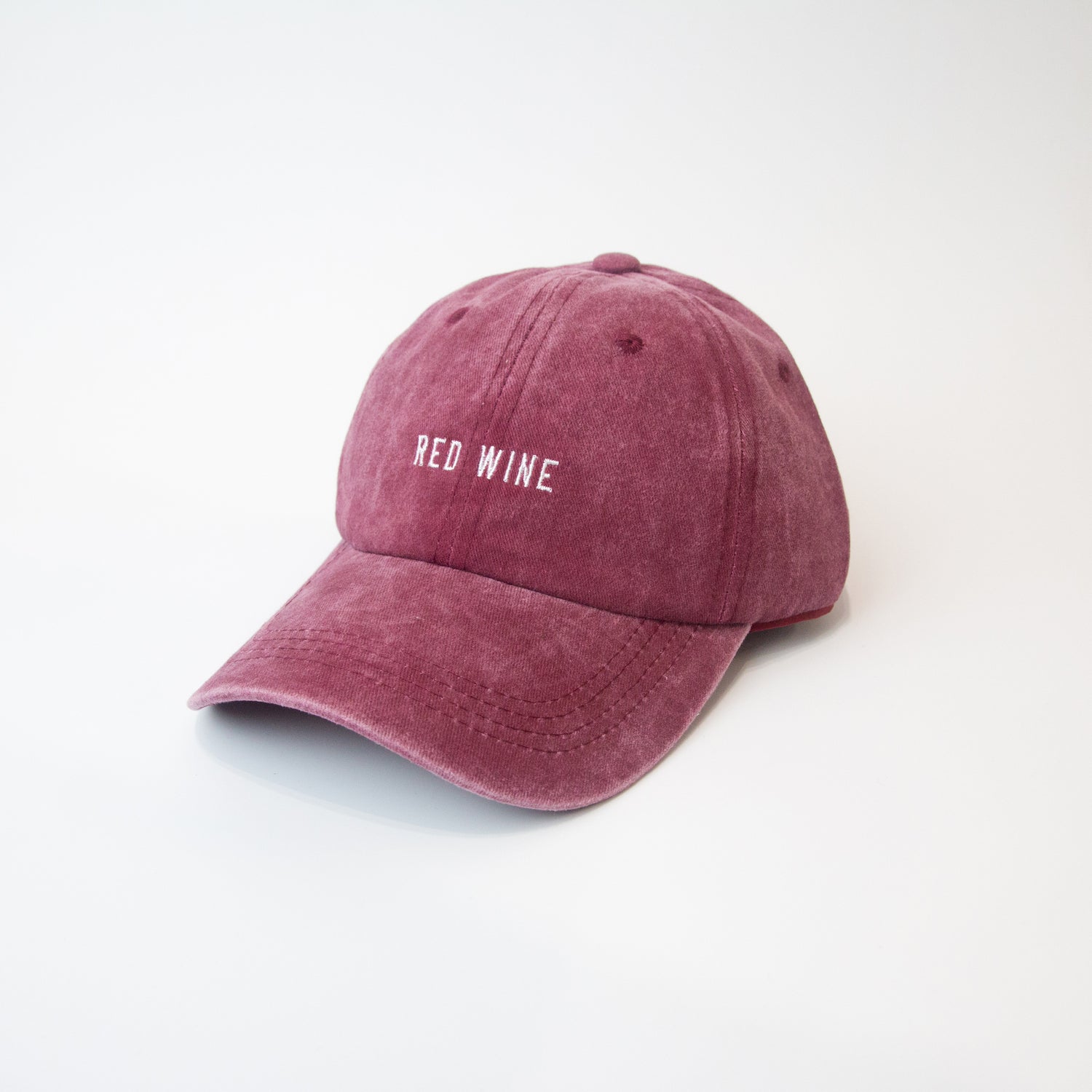 Red Wine Dad Hat by Cocktail Critters