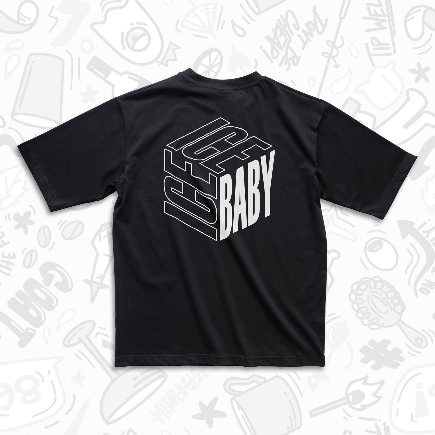 Ice Ice Baby T-Shirt by Broken Bartender x Panda & Sons