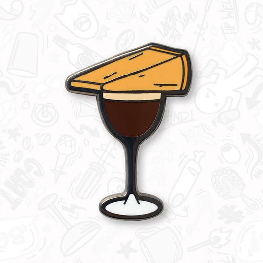 Parmesan Espresso Martini Bartender Pin by Broken Bartender