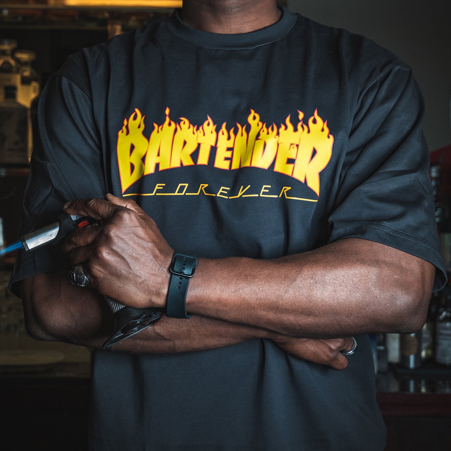 Bartender Forever T-Shirt by Broken Bartender