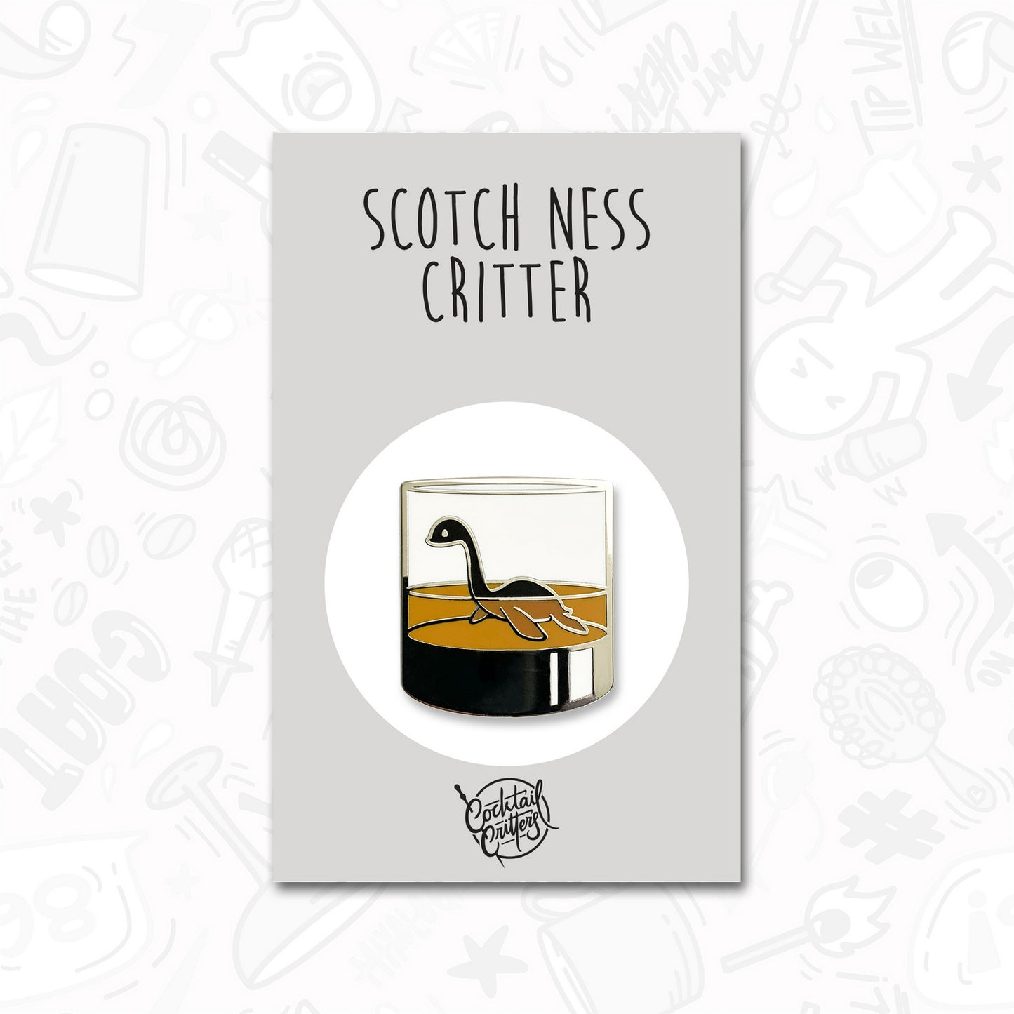 Scotch Ness Critter Pin