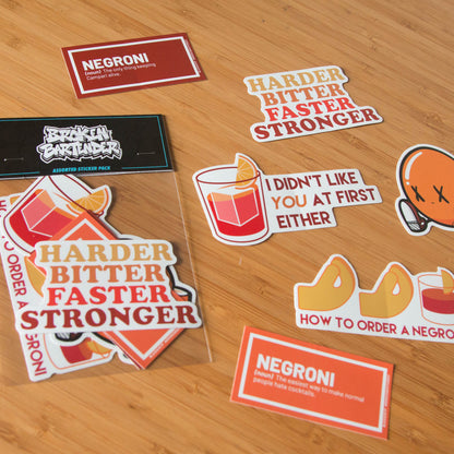 Negroni Sticker Pack