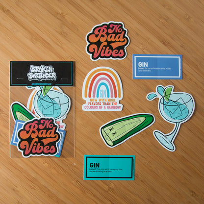 Gin Sticker Pack