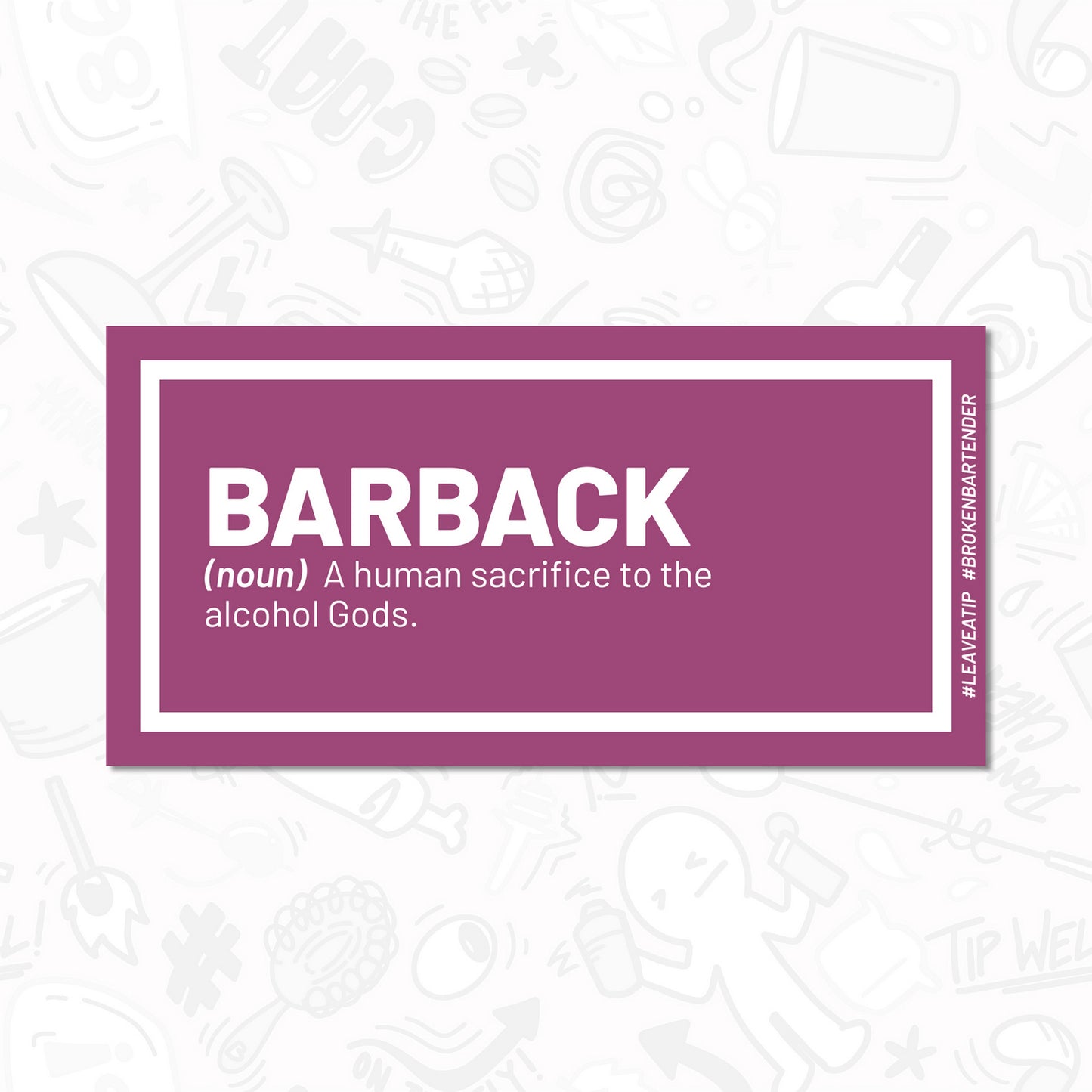 Barback Sticker Pack