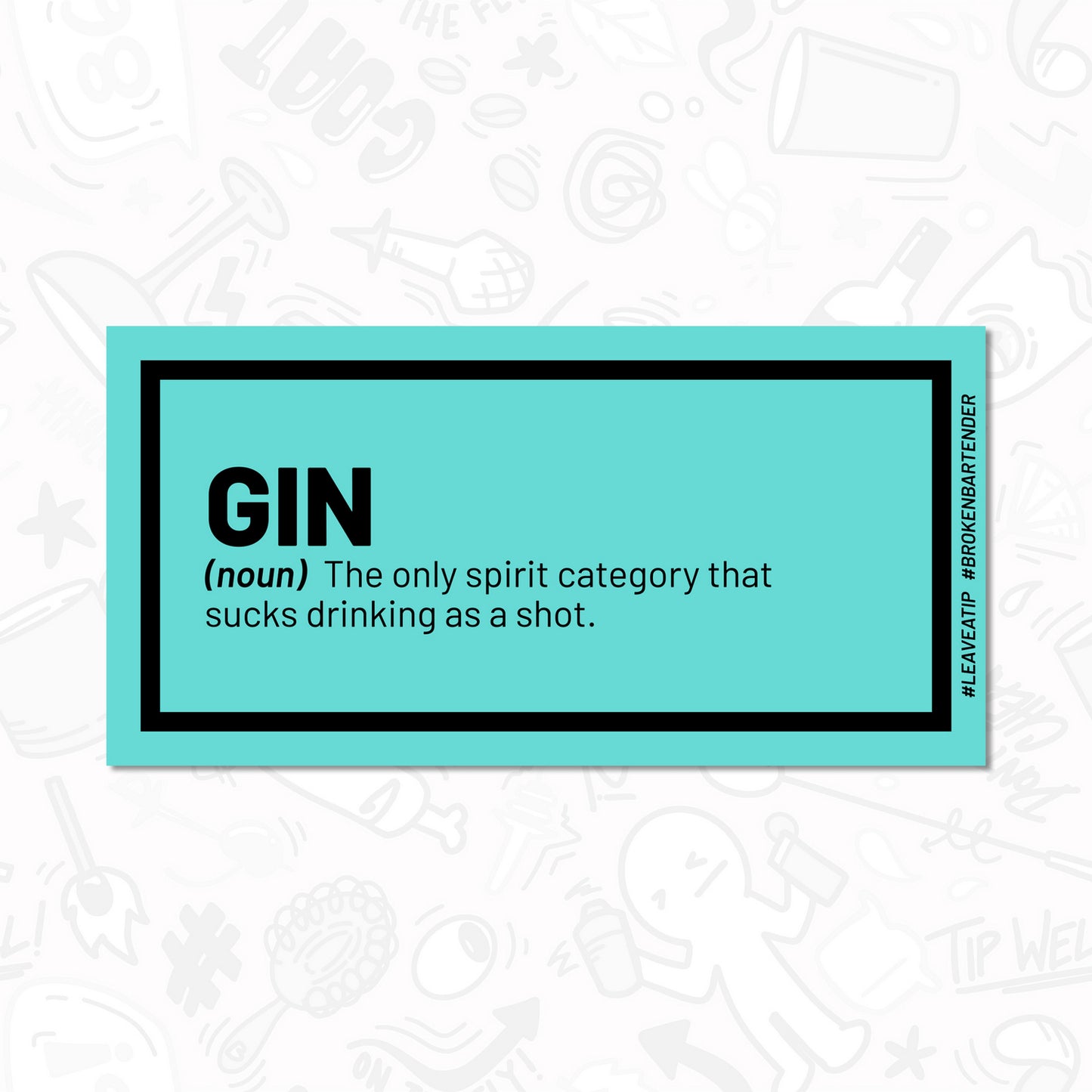 Gin Sticker Pack