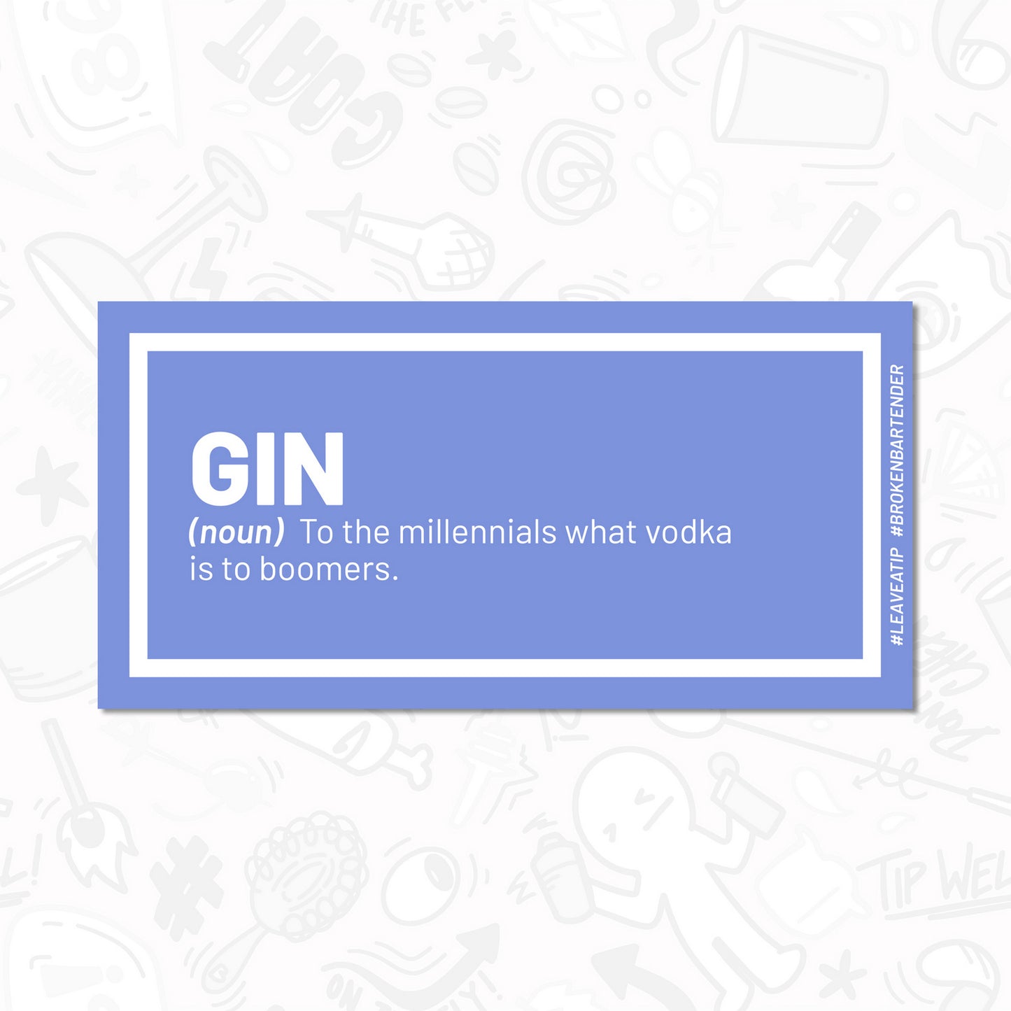Gin Sticker Pack
